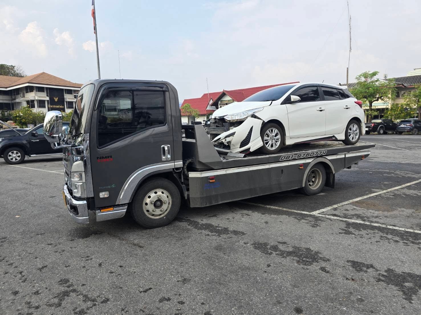 ผลงานรถยก รถสไลด์ 9